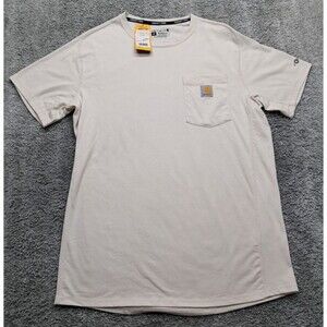 New Carhartt Force Pocket Tee Shirt Mens Medium Midweight Short Sleeve Workwear